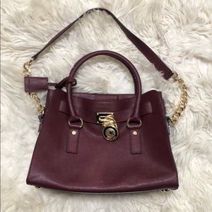 Michael Kors burgundy bag